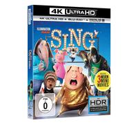 SING - 4K 2 ULTRA HD BLU-RAY NEW
