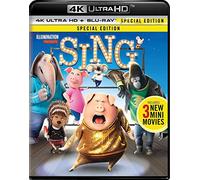 Sing 4K 2017 Ultra HD Blu-ray + Blu-ray Available now Region free