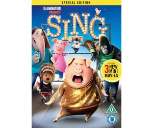 Sing (DVD) Matthew McConaughey Scarlett Johansson Reese Witherspoon (US IMPORT)