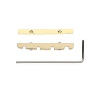 SING F LTD 1pc 4 String Bass Guitar Nut 38mm Adjustable Height Bell Brass Nut Split Regulation Bass Guitar Nut for Jazz Bass 38 x3.5mm