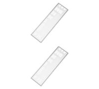 SING F LTD 2 Pcs Computer Motherboard I/O Interface Blocking Plate Compatible with Gigabyte AB350 Gaming and B450M DS3H