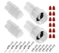 SING F LTD 2 Sets 3Pin Motorcycle Connector Kit Compatible with Sumitomo Plug Compatible with Yamaha Compatible with Kawasaki 3 Pin Way Male Female Automotive Connector