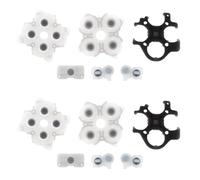 SING F LTD 2 Sets Silicone Button Rubber Pads Replacement Compatible with PS5 DualSense Controller BDM-030