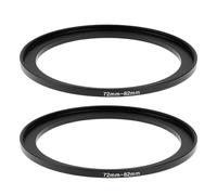 SING F LTD 2Pcs 72mm to 82mm Step Up Ring Filter Adapter 72-82mm Compatible with UV CPL ND Camera Lens