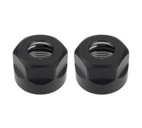 SING F LTD 2Pcs M22x1.5mm Torque ER16 A Type Hex Collet Nut for CNC Milling Chuck Holder Tower