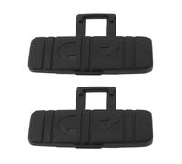 SING F LTD 2pcs Wireless Earphones Microphone Rubber Dust Cover Compatible with Anytone AT-D878UV Plus AT-D878UVII Plus AT-D887S Black