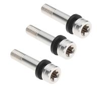 SING F LTD 3pcs Stainless Steel Golf Driver Screws with Rubber Washers Compatible with Cobra F6 F7 F8 F9 King Extreme Radspeed Series