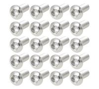 SING F LTD 40PCS M4 x 10 mm Torx Flat Head Screws Stainless Steel TX20 Drive Metric Countersunk Machine Screws