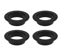 SING F LTD 4PCS Bicycle Bottom Bracket Protection Cap Plastic Black for Bike Axle Dust Prevention
