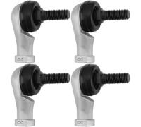SING F LTD 4Pcs M10x1.5 Right Hand Thread Ball Joint Angle Joint Joint Bearing Ball Joint Steel Galvanized Male Rod End Bearing Ball Joint