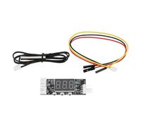 SING F LTD 4Pin PWM Fan Controller with LCD 12VDC 3A -9°C-99°C for Computers