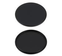 SING F LTD 77mm Camera Filter Case Top Bottom Stack Cap Protects Aluminum Alloy for 77mm Filter Black