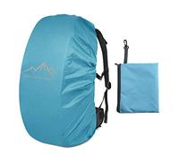 SING F LTD Waterproof Reflective Bag Outdoor Bags Backpack Rucksack Rain Cover with Storage Bag Anti-Slip 190T Camping Traveling Cycling Blue