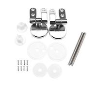 SING F LTD Zinc Alloy Finished Replacement Universal WC Hinge for MDF Wooden Toilet Seat Resin Toilet Cover