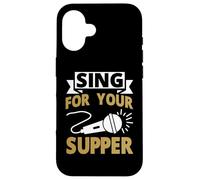 Sing for Your Supper Karaoke Case for iPhone 16