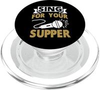 Sing for Your Supper Karaoke PopSockets PopGrip for MagSafe
