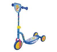 Sing 'N' Scoot Baby Shark Scooter - Officially Licensed with Flashing Lights, Character Favourites & Interactive Sing-Along Fun - Durable Design for Easy Control & Endless Adventures - Ages 3+
