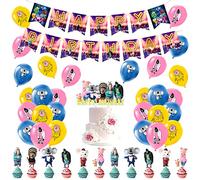 Sing Party Supplies - Cake Topper, Decorations, Balloons, Banner for Birthday Celebration