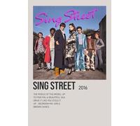 Sing Street Movie Soundtrack A3 Print Poster Wall Art Home Decor Album Gift Present Photo Living Room Dining Room Bedroom Unframed Concert Tour Gig Live Show Music Arena