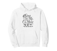 Sing to Me O Muse Greek Epic Poetry Lyre Pullover Hoodie