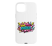 Sing To Me Paolo Comic Pop Art Nostalgia Case for iPhone 15 Plus
