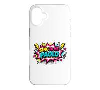 Sing To Me Paolo Comic Pop Art Nostalgia Case for iPhone 16 Plus