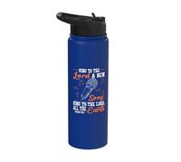 Sing to The Lord A New Song Religious Singing Stainless Steel Insulated Water Bottle