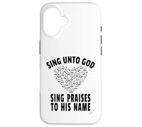 Sing Unto God Sing Praises to His Name Psalm 68:4 Scripture Case for iPhone 16