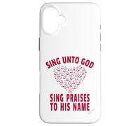 Sing Unto God Sing Praises to His Name Psalm 68:4 Scripture Case for iPhone 16 Plus