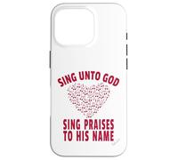 Sing Unto God Sing Praises to His Name Psalm 68:4 Scripture Case for iPhone 16 Pro