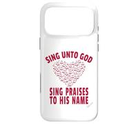 Sing Unto God Sing Praises to His Name Psalm 68:4 Scripture Case for iPhone 17 Pro Max