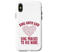 Sing Unto God Sing Praises to His Name Psalm 68:4 Scripture Case for iPhone X/XS