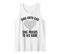 Sing Unto God Sing Praises to His Name Psalm 68:4 Scripture Tank Top