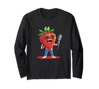 Sing Your Heart Out with This Berry Star for Fruits Lovers Long Sleeve T-Shirt