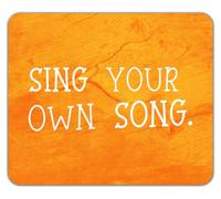 Sing Your Own Song Funny Singing Voice Music Mouse Mat Pad 24cm x 19cm