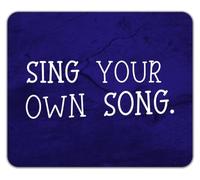 Sing Your Own Song Funny Singing Voice Music Mouse Mat Pad 24cm x 19cm