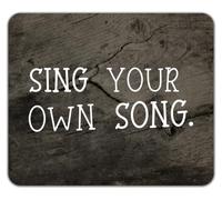 Sing Your Own Song Funny Singing Voice Music Mouse Mat Pad 24cm x 19cm