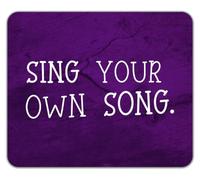 Sing Your Own Song Funny Singing Voice Music Mouse Mat Pad 24cm x 19cm
