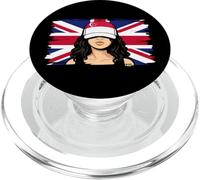 Singapore Britain Flags Roots British Singaporean Heritage PopSockets PopGrip for MagSafe