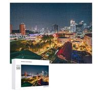 Singapore by Night Classic Jigsaw Puzzle for Adults, 500 PCS