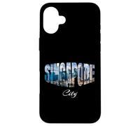Singapore Cityscape Case for iPhone 16 Plus