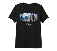 Singapore Cityscape Premium T-Shirt