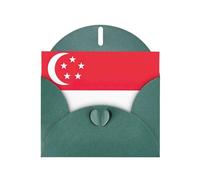 Singapore Flag print Greeting Cards - Thank-You Cards Party Invitation Cards for Festive Celebrations