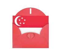 Singapore Flag print Greeting Cards - Thank-You Cards Party Invitation Cards for Festive Celebrations