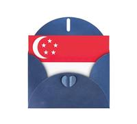 Singapore Flag print Greeting Cards - Thank-You Cards Party Invitation Cards for Festive Celebrations