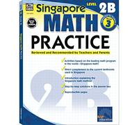 Singapore Math - Level 2B Math Practice Workbook for 3rd Grade, Paperback, Ages 8-9 with Answer Key
