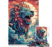 Singapore Merlion Guardian Jigsaw Puzzle for Adults 1000 Pieces Smart Reason Toy Group Joy Smooth Edge Fine Art Piece 38x26cm