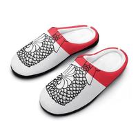 Singapore Merlion Singaporean Comfy Women's Slippers Nonslip Indoor House Shoes 7-8（39-40