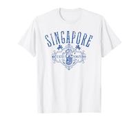 Singapore Merlion Vintage Distressed Style Design Souvenir T-Shirt