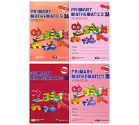 Singapore Primary Mathematics Grade 3 Kit (4 Books) - Textbooks 3A and 3B, Workbooks 3A and 3B (US Edition)